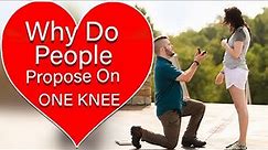 Why Do People Propose On One Knee and What in the World is Genuflecting?