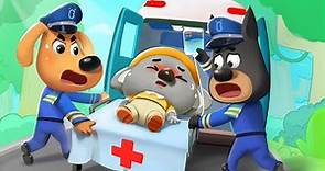 Police Officer and Super Ambulance | Police Cartoon | Kids Cartoon ...