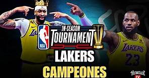 CAMPEONES!!! Lakers del "In-Season Tournament" con destacada actuación de Anthony Davis