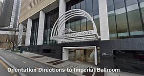 Walking Directions to Atlanta's John Marshall Law School Orientation at Atlanta Marriott Marquis