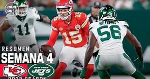 Kansas City Chiefs vs. New York Jets | Semana 4 NFL 2023 | NFL Highlights Resumen en español