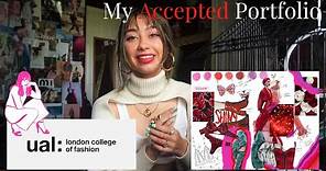 ACCEPTED PORTFOLIO | (UAL) London College of Fashion