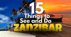 15 Things To See and Do in Zanzibar | Zanzibar Travel Guide | Travel Max