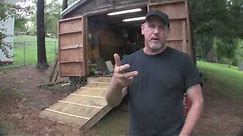 Build a Ramp for a Shed