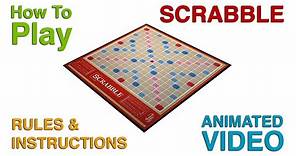 SCRABBLE Rules | How To Play Scrabble | Rules of Scrabble EXPLAINED