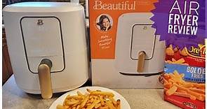 Beautiful 6 Quart Touchscreen Air Fryer White Icing by Drew Barrymore Review
