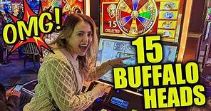 One Of The BIGGEST JACKPOTS EVER in YouTube HISTORY on BUFFALO GOLD Revolution!