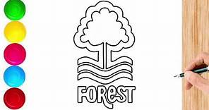 How to Draw Nottingham Forest Logo