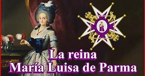 La reina española María Luisa de Parma.