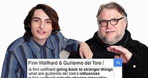 Finn Wolfhard & Guillermo del Toro Answer the Web's Most Searched Questions | WIRED