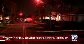 Son of victim identified as shooter after 5 dead in murder-suicide in Miami Lakes, source says