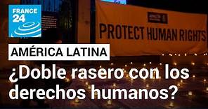 Amnistía Internacional denuncia la “hipocresía” de América Latina hacia los derechos humanos