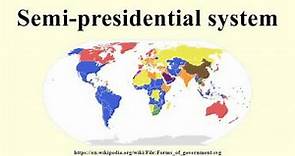 Semi-presidential system