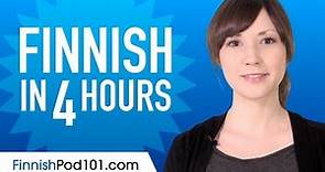 Learn Finnish in 4 Hours - ALL the Finnish Basics You Need