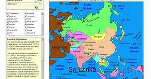 Learn the countries of Asia! - Geography Map Game - Sheppard Software