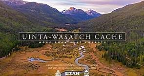 UINTA WASATCH CACHE National Forest 8K Utah (Visually Stunning 3min Tour)