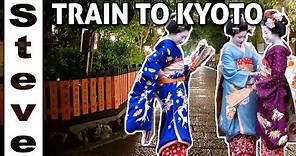 TRAIN FROM OSAKA TO KYOTO JAPAN 🇯🇵