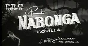 Nabonga Gorilla (1944) 📽Classic Action Adventure Movie📽 Buster Crabbe, Julie London