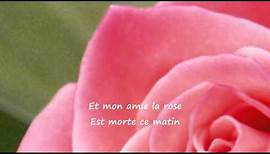"Mon Amie La Rose" - ( Françoise Hardy )