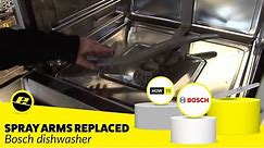 How to Replace the Spray Arms on a Dishwasher (Bosch)