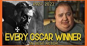 EVERY Oscar Best Actor Winner EVER | 1927-2023