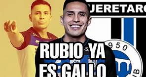 AL FIN, EL QUERETARO PRESENTA OFICIALMENTE A RUBIO RUBIN