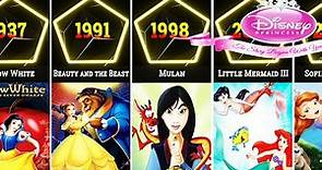 List of Disney princess Animation movies by Release Year 1937-2023
