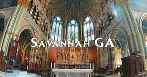 BEAUTIFUL Cathedral of St John the Baptist Savannah Georgia 4k