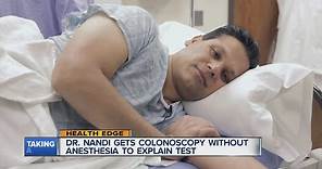 Dr. Nandi gets a colonoscopy