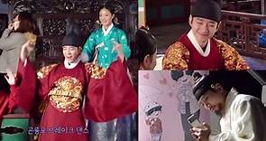 俊昊Vlog公開《衣袖紅鑲邊》最後一集拍攝現場：穿袞龍袍即興跳舞，收到外甥送來的咖啡車！ | 韓星網 | LINE TODAY