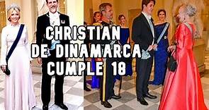 ✅El 18 cumpleaños de Christian de Dinamarca y el incidente de Marie Chantal👑