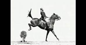 1888 - Pferd und Reiter springen über ein Hindernis und andere Sequenzen - Ottomar Anschütz