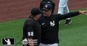 Ejection 060 - Chad Whitson Ejects Aaron Boone During Yankees' Pitching Change in Loss to Rays