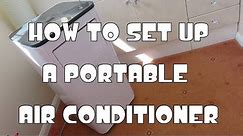 How To Set up a Portable Air Conditioner and Easy Installation