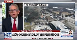 Ohio Gov. Mike DeWine affirms experts who say East Palestine is ‘safe’ for residents