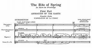 Igor Stravinsky - The Rite of Spring (1913)