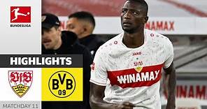 GUIRASSY is Back! 🤯 | VfB Stuttgart - Borussia Dortmund 2-1 | Highlights | MD 11 – Bundesliga 23/24