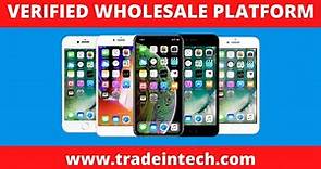 Buy Wholesale Electronics On Trade-In Tech