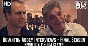 Kevin Doyle & Jim Carter Exclusive Interview - Downton Abbey
