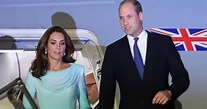 Prince William and Kate arrive in Pakistan ahead of five day Royal tour
