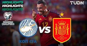 Chipre 1-3 España - HIGHLIGHTS | UEFA Qualifiers 2023 | TUDN