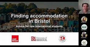 Finding accommodation in Bristol | Advice for international students