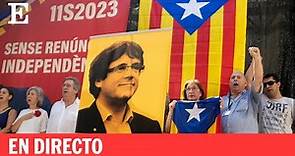 DIRECTO | Manifestación de la Diada de Cataluña | EL PAÍS