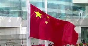 Hong Kong raises Chinese flag on China's National Day