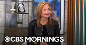 Mary Barra, General Motors CEO and chair, reveals new electric vehicle