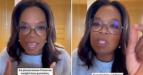 Oprah sets the record straight on weight loss gummies
