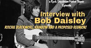 Exclusive Bob Daisley interview - Ritchie Blackmore terrorised the Rainbow keyboard players!