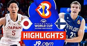 Japan 🇯🇵 vs Finland 🇫🇮 | J9 Highlights | FIBA Basketball World Cup 2023