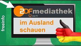 ZDF Live Stream & Mediathek im Ausland schauen