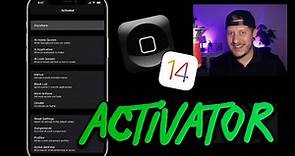 Activator On iOS 14 - Powerful Jailbreak Tweak